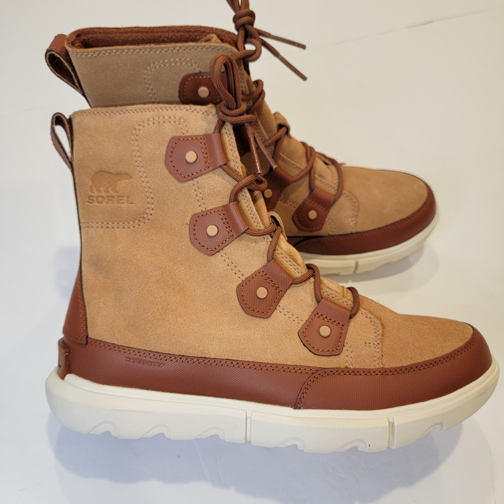 Sorel Men's Tan and Brown Lace-Up Boots - Picture 8 of 16